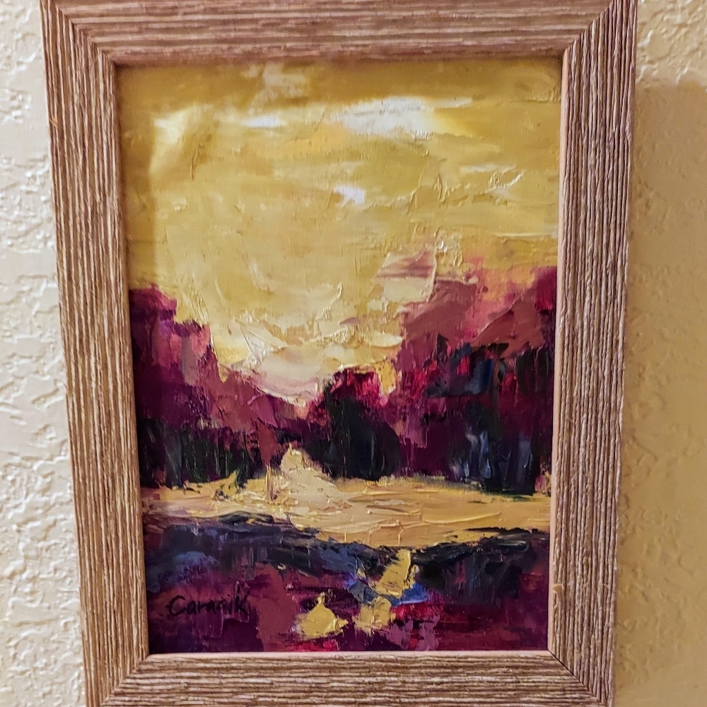 Original oil Painting " Banana River" 11x14 inches